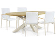 Lifestyle Brandon/Brookline 200 cm dining tuinset 5-delig - 22894