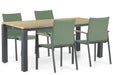 Lifestyle Brandon/Riviera 180 cm dining tuinset 5-delig - 22765