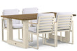 Lifestyle Faro/Talai 180 cm dining tuinset 5-delig
