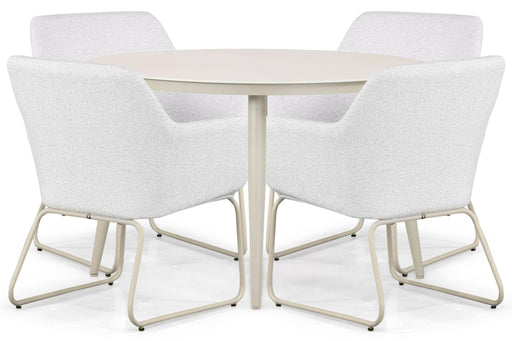 Lifestyle Lugo/Vienna 120 cm dining tuinset 5-delig - 22876