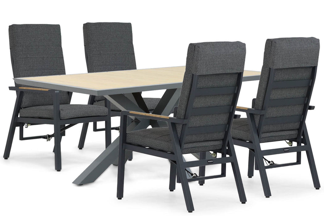 Lifestyle Marseille/Palermo 181 cm dining tuinset 5-delig - 21301