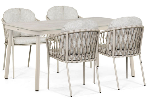 Lifestyle Morano/Tavano 160x90 cm dining tuinset 5-delig - 25833