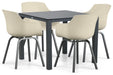 Lifestyle Salina/Mateo 90 cm dining tuinset 5-elig - 23003