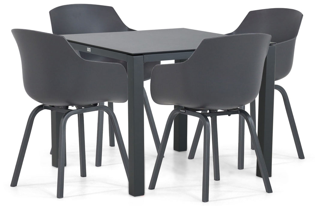 Lifestyle Salina/Mateo 90 cm dining tuinset 5-elig - 23000
