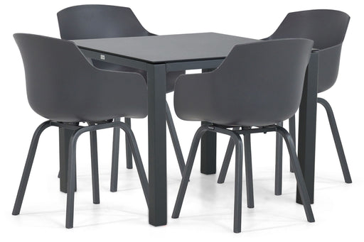 Lifestyle Salina/Mateo 90 cm dining tuinset 5-elig - 23000