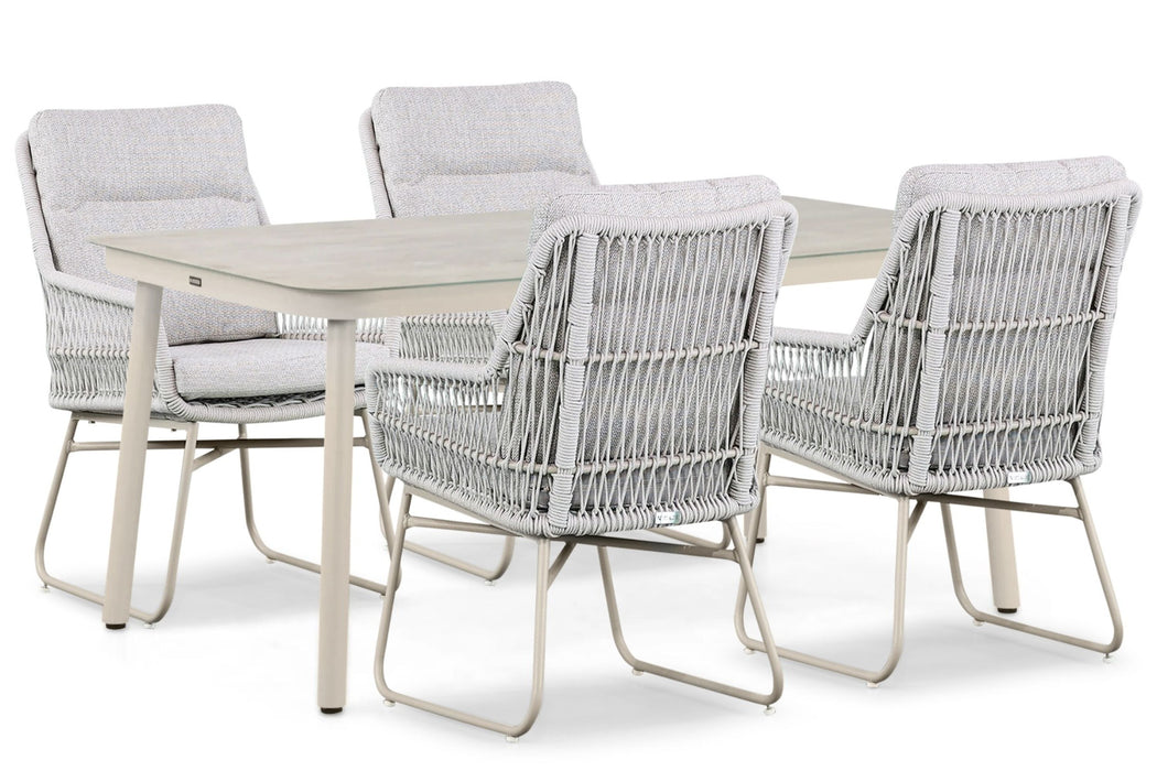 Lifestyle Vicente/Tavano 160x90 cm dining tuinset 5-delig - 25596