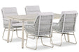 Lifestyle Vicente/Tavano 160x90 cm dining tuinset 5-delig - 25596