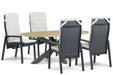 Lifestyle Vivaro/Brookline 200x110 cm dining tuinset 5-delig