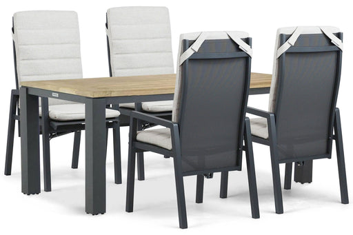 Lifestyle Vivaro/Veneto 180x90 cm dining tuinset 5-delig