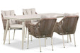 Lifestyle Marbella/Vienna 180 cm dining tuinset 5-delig - 22819