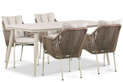 Lifestyle Marbella/Vienna 180 cm dining tuinset 5-delig - 22819