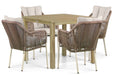 De Laan Marbella/Weston 90 cm dining tuinset 5-delig - 24511