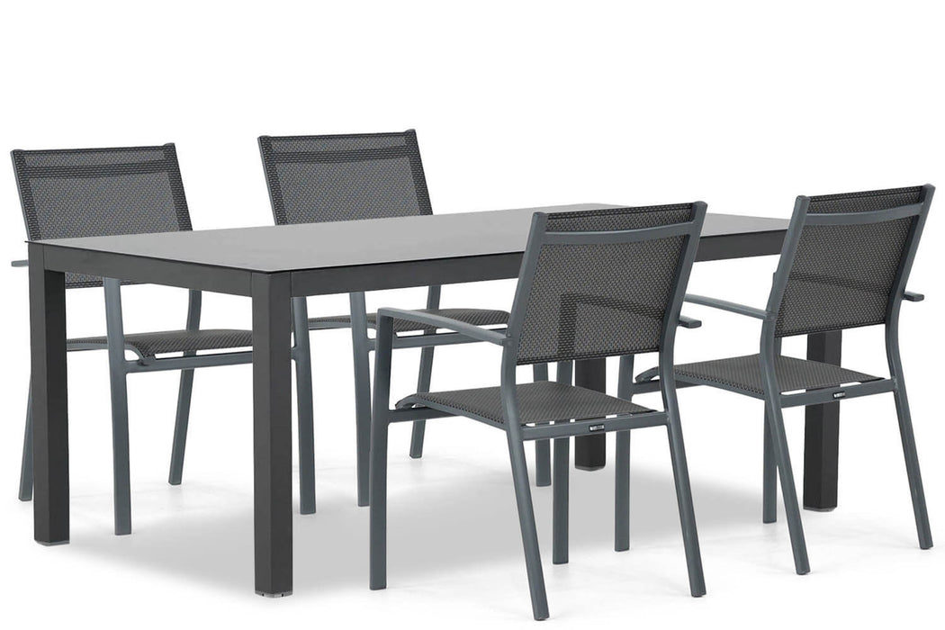 Lifestyle Sella/Madras 180 cm dining tuinset 5-delig