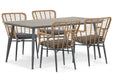 De Laan Toledo/Matale 180 cm dining tuinset 5-delig - 24531