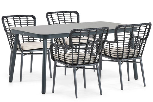 Lifestyle Toledo/Tavano 160 cm dining tuinset 5-delig - 23054
