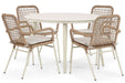Lifestyle Catalone/Vienna 120 cm dining tuinset 5-delig - 22836