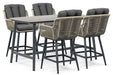 Coco Alto/Sienta 180x90 cm dining tuinset 5-delig