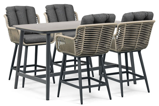 Coco Alto/Sienta 180x90 cm dining tuinset 5-delig
