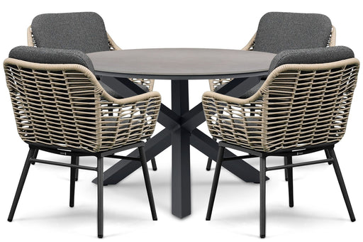 Coco Antoni/Xento 120 cm dining tuinset 5-delig