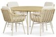 Coco Antoni/Montana 130 cm dining tuinset 5-delig