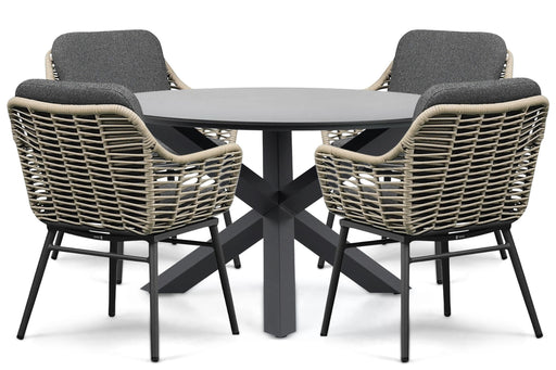 Coco Antoni/Orino 130 cm dining tuinset 5-delig