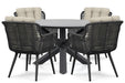 Coco Custa/Orino 130 cm dining tuinset 5-delig