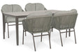 Coco Livo/Livo 180x90 cm dining tuinset 5-delig