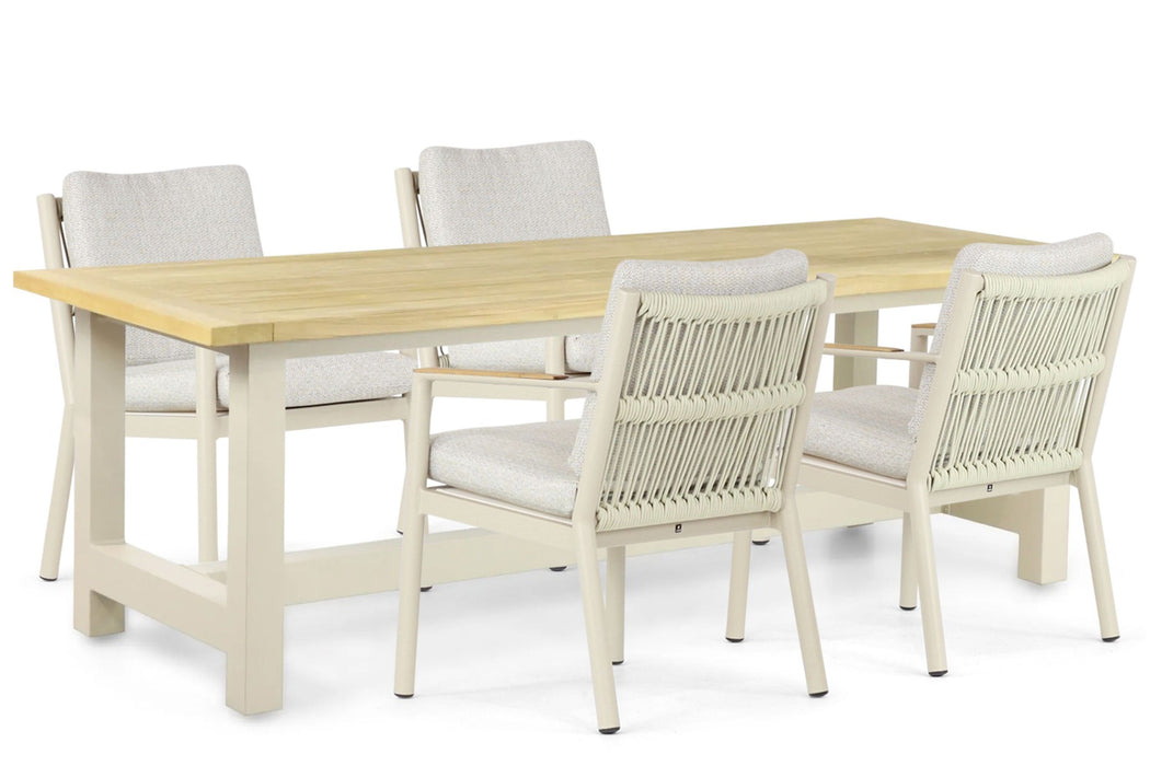 Coco Sevilla/San Francisco 200 cm dining tuinset 5-delig