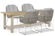 Domani Trivento/San Francisco 200x100 cm dining tuinset 5-delig - 27031