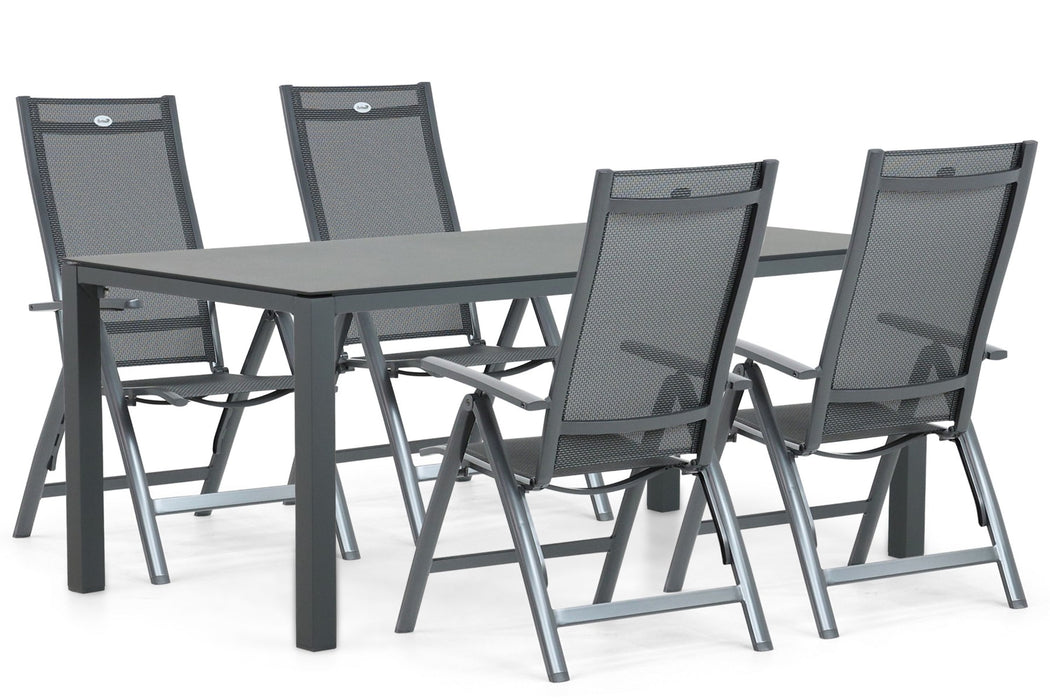 Hartman Royal Club/Mateo 180 cm dining tuinset 5-delig