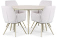Lifestyle Andorra/Vienna 120 cm dining tuinset 5-delig - 22812