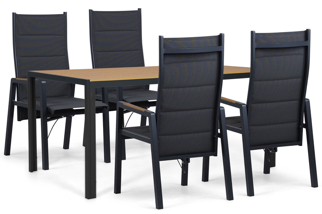 Lifestyle Essence/Creta 160x90 cm dining tuinset 5-delig - 25772