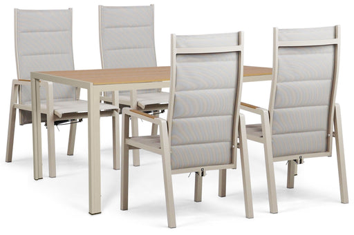 Lifestyle Essence/Creta 160x90 cm dining tuinset 5-delig - 25741