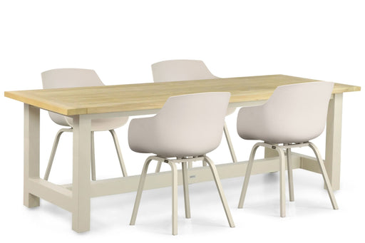 Lifestyle Salina/San Francisco 200 cm dining tuinset 5-delig