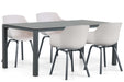 Lifestyle Salina/Mateo 180 cm dining tuinset 5-delig - 23004