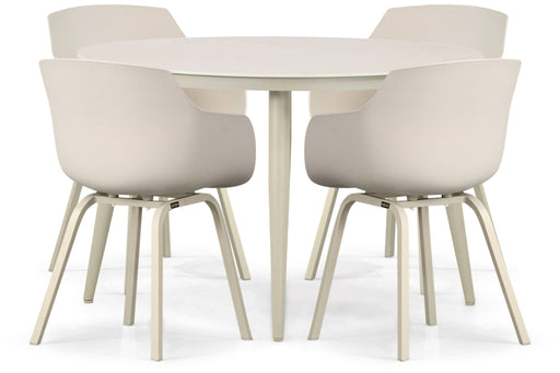 Lifestyle Salina/Vienna 120 cm dining tuinset 5-delig - 22803