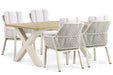 Lifestyle Verona/Cardiff 180 cm dining tuinset 5-delig - 22936