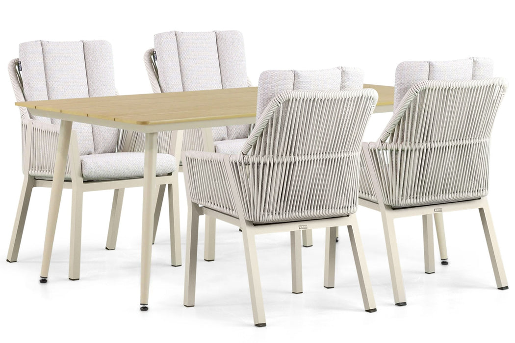 Lifestyle Verona/Matale 180 cm dining tuinset 5-delig