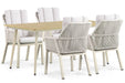 Lifestyle Verona/Matale 180 cm dining tuinset 5-delig