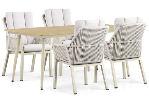 Lifestyle Verona/Matale 180 cm dining tuinset 5-delig