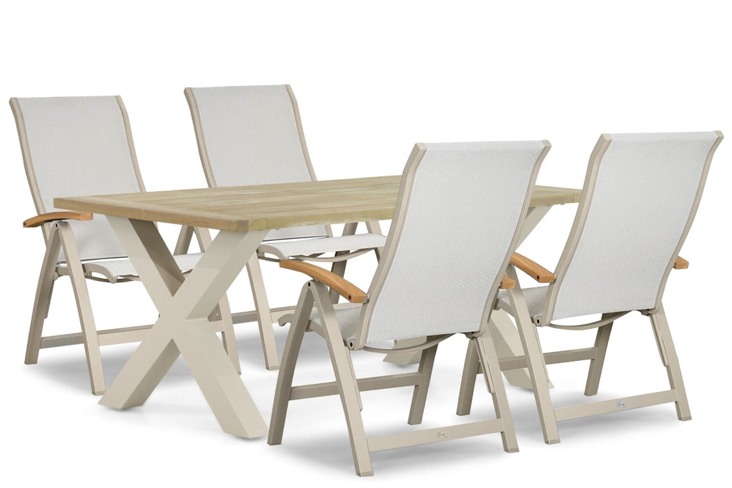 Presto Tarenta/Cardiff 180x100 cm dining tuinset 5-delig - 26941