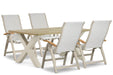 Presto Tarenta/Cardiff 180x100 cm dining tuinset 5-delig - 26941