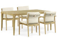 Santika Suka/Sentis 180 cm dining tuinset 5-delig - 22969