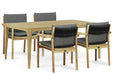 Santika Suka/Sentis 180 cm dining tuinset 5-delig - 22971