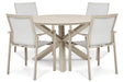 Lifestyle Timo/Xento 120 cm dining tuinset 5-delig - 26472