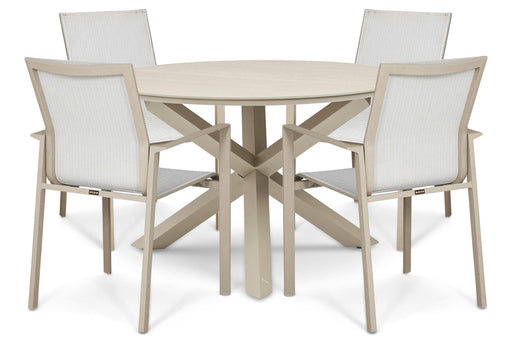 Lifestyle Timo/Xento 120 cm dining tuinset 5-delig - 26472