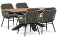Coco Antoni/Camila 180x100 cm dining tuinset 5-delig