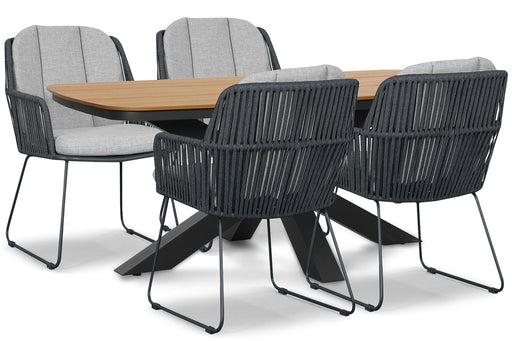 Domani Trivento/Camila 180x100 cm dining tuinset 5-delig