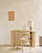 Ethnicraft Organisch Bureau Roller Max Eikenhout, 137 x 52cm - Naturel