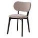 Set van 2 - Nest of Nora Eetkamerstoelen Lio - massief eiken - Gestoffeerd - Bruin
